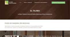 Desktop Screenshot of eltajibo.com