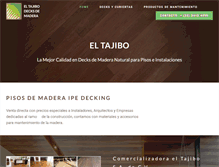 Tablet Screenshot of eltajibo.com